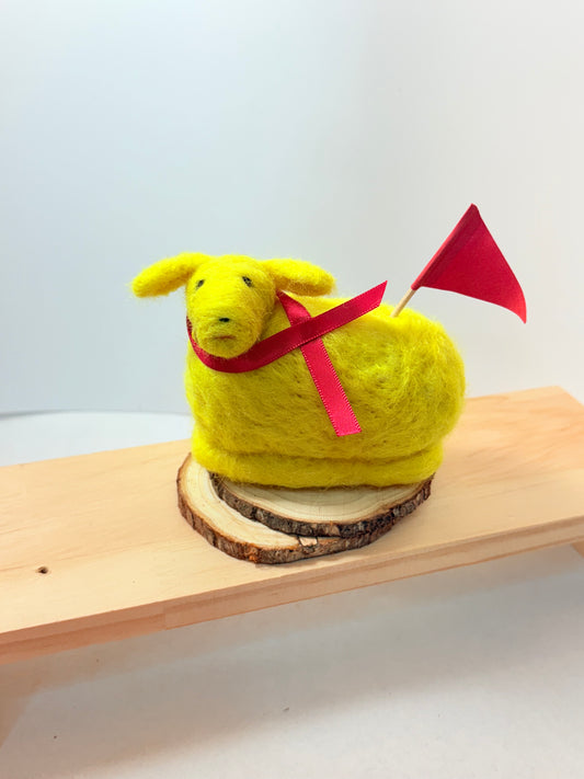 IYKYK Butter Lamb | Spring, Easter-table tradition - Fun year-round - 3" x 2.5" x 2" (approx.)