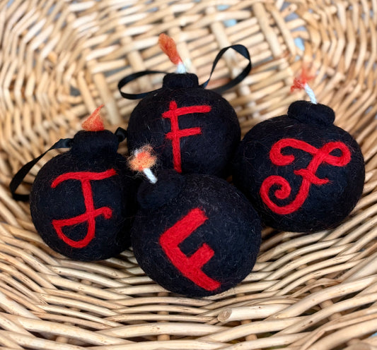 Everyone Drops an F-Bomb Now & Then | Irreverent, unique gift - Fun conversation starter - Stress reliever (when thrown) - 3" diameter (approx.)